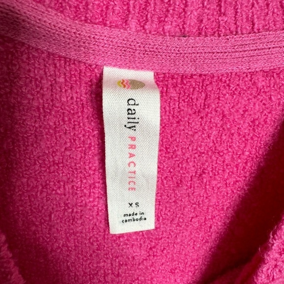 NWT Daily Practice Anthropologie Sweater Mini Dress Long Sleeve size X-Small - Picture 6 of 6